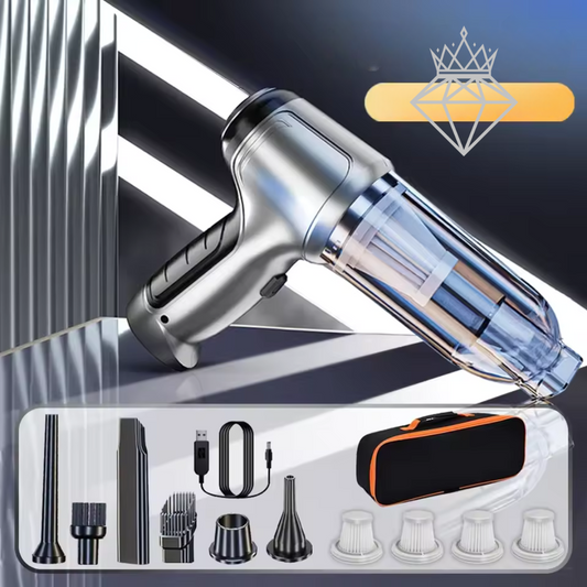 (PROMOCION) + 🎯🔥 Oferta Exclusiva: Mini Aspiradora De Mano Sopladora Recargable 3 En 1 + 3 REGALOS