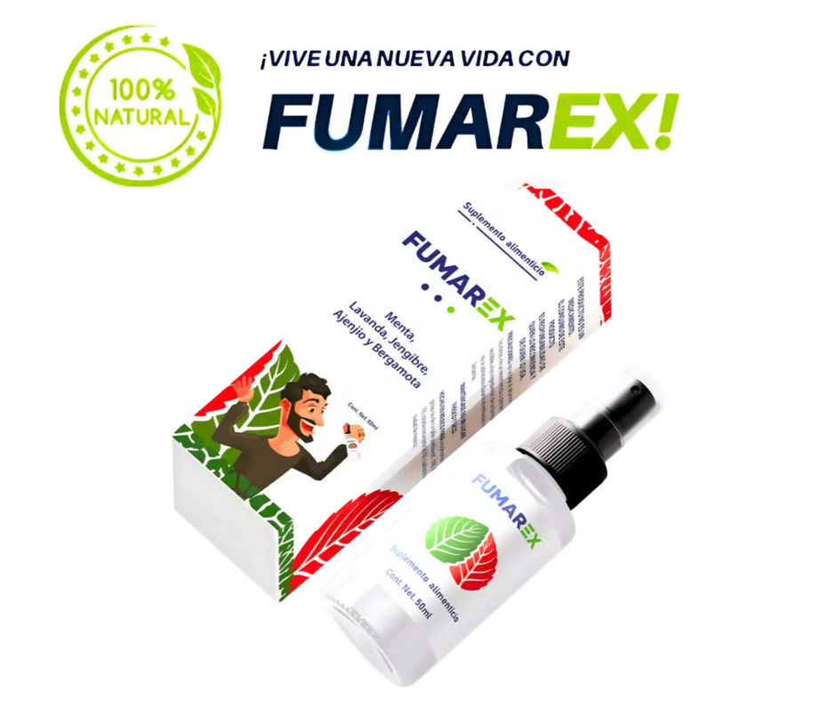 Fumarex® - Spray Natural para Dejar De Fumar 🚭