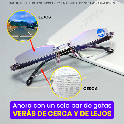 [PROMOCION🔥] 2X1 GAFAS INTELIGENTES BIFOCALES (CON ZOOM AUTOMÁTICO +2.00 +2.50 +3.00 ) 😱🤓